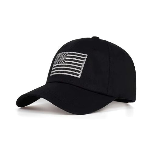 Black American Flag Hat