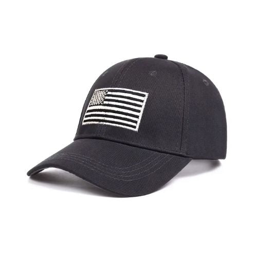 Black American Flag Hat