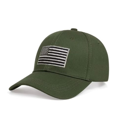 Black American Flag Hat