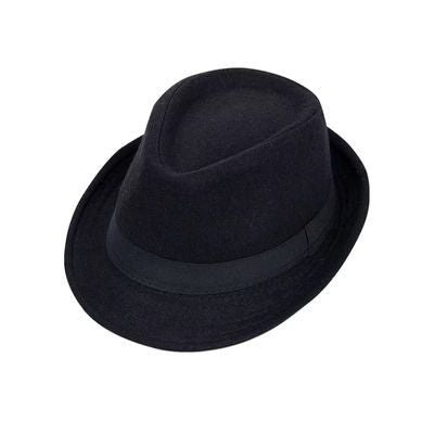 Black Fedora Hat