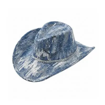 Blue Disco Cowboy Hats Kingdom of Hats