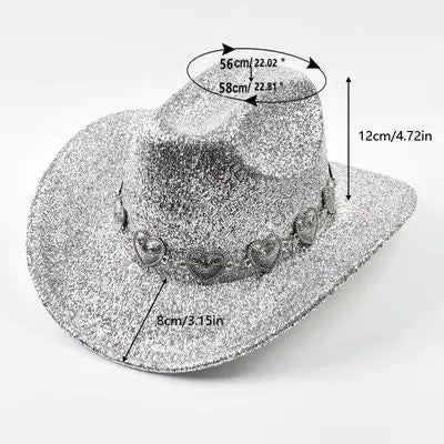 Disco Cowboy Hat for Women Kingdom of Hats