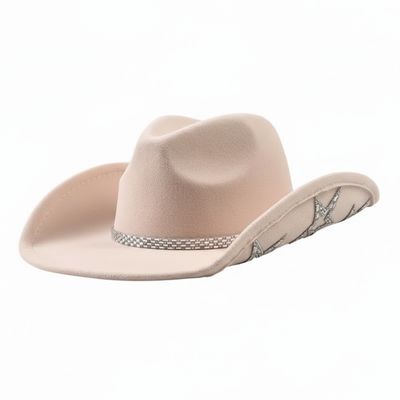 Disco Cowboy Hat with Stars Inside