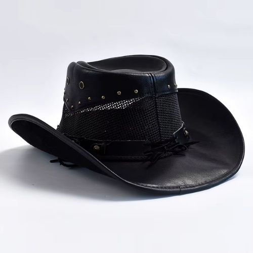 Leather Western Style Cowboy Hat Kingdom of Hats