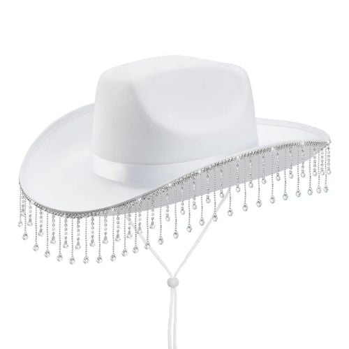 Pink and White Cowgirl Hat Kingdom of Hats