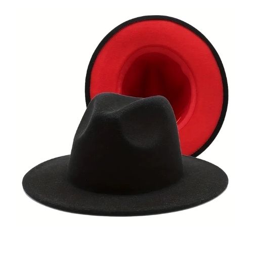Red and Black Western Cowboy Hat Kingdom of Hats