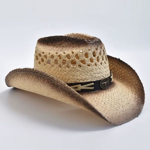 Straw Western Cowboy Hat for Women and Men Kingdom of Hats