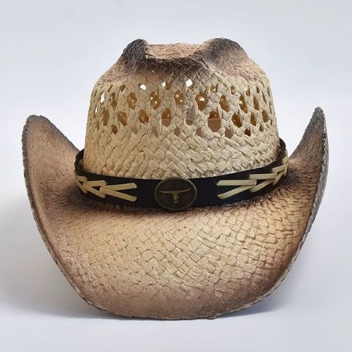 Straw Western Cowboy Hat for Women and Men Kingdom of Hats