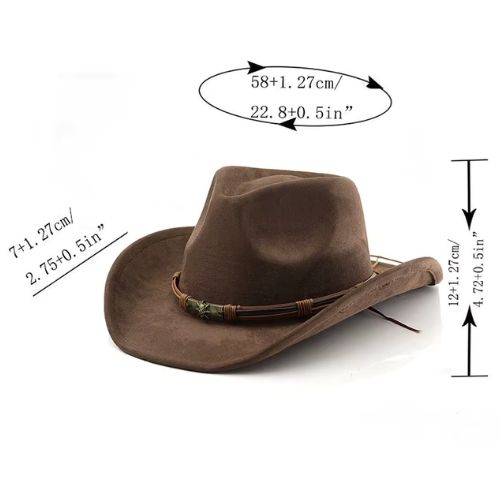 Suede Western Cowboy Hat Kingdom of Hats