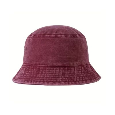 Washed Denim Bucket Hat